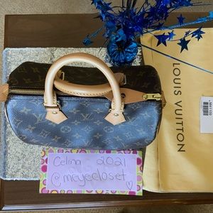 Louis Vuitton Monogram Speedy 25